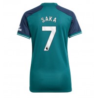 Arsenal Bukayo Saka #7 Tretí Ženy futbalový dres 2023-24 Krátky Rukáv